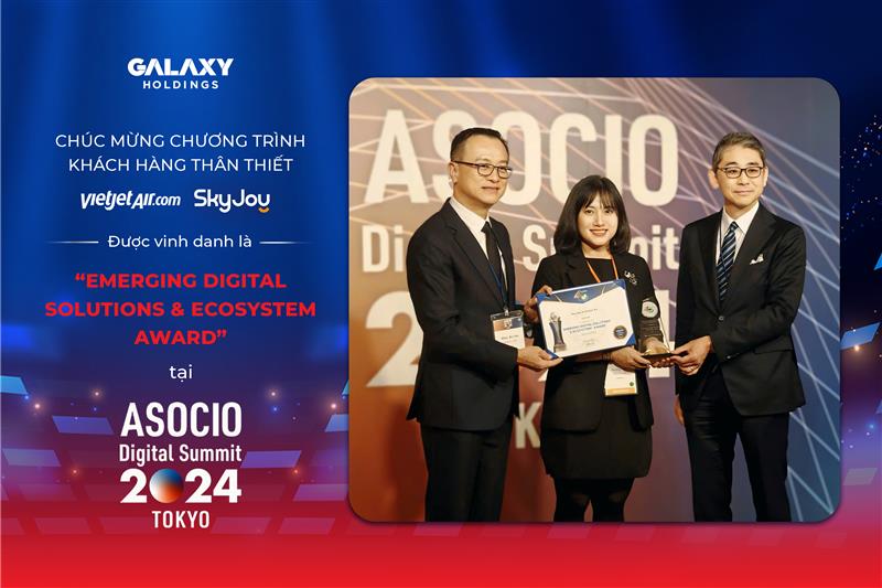 Skyjoy chiến thắng Giải thưởng Quốc tế ASOCIO Dx 2024
